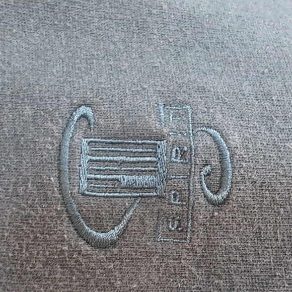 Pro Spirit Athletic Gear Forest Green Grey Gray Cotton Blend Sweatshirt Size M - Picture 2 of 7